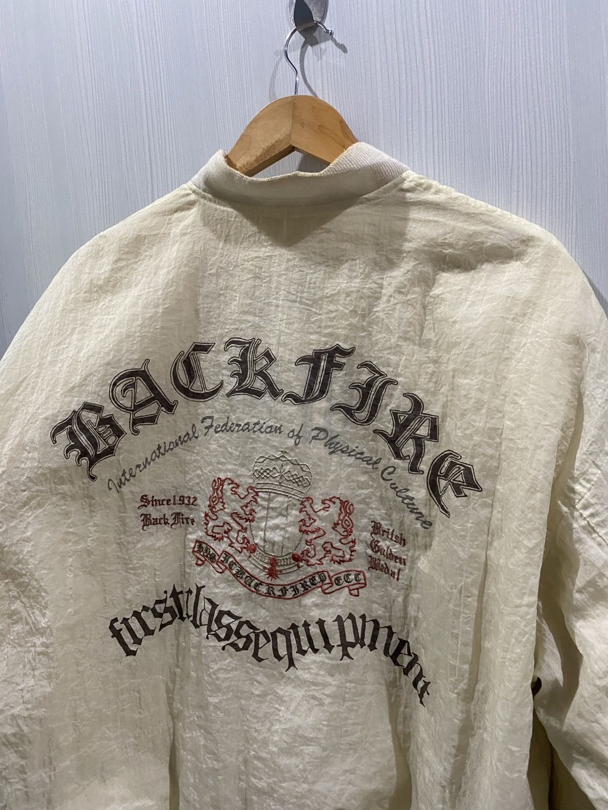Japanese Brand × Vintage Vintage Back Fire Bomber Jacket Size US M / EU 48-50 / 2 - 15 Thumbnail