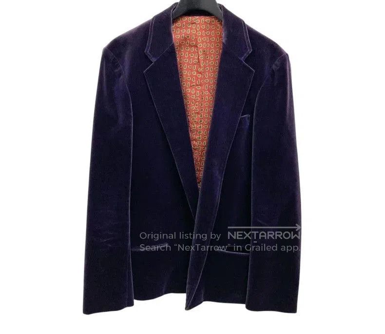 Number (N)ine number (n)ine 03aw velvet blazer. Size US L / EU 52-54 / 3 - 1 Thumbnail