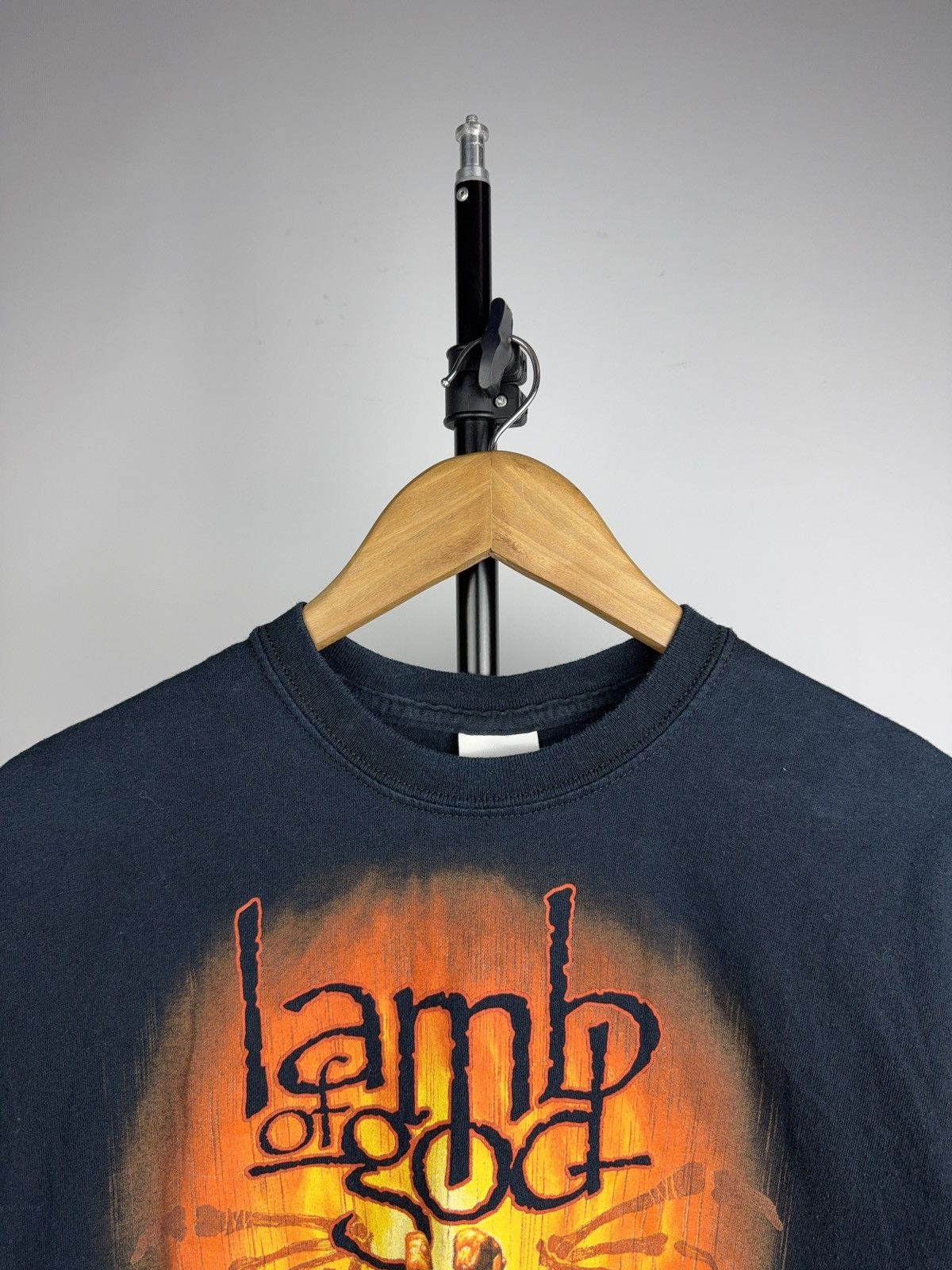 Band Tees 00s Lamb of God 2009 Vintage Band Tee Wrath Era Metal Size US M / EU 48-50 / 2 - 2 Thumbnail