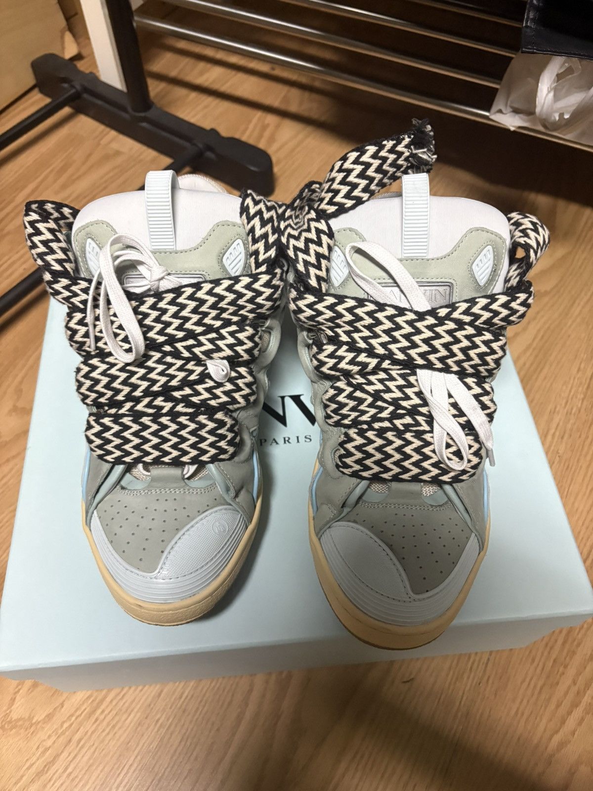 Lanvin Lanvin Leather Curb Sneaker Size US 9.5 / EU 42-43 - 6 Thumbnail