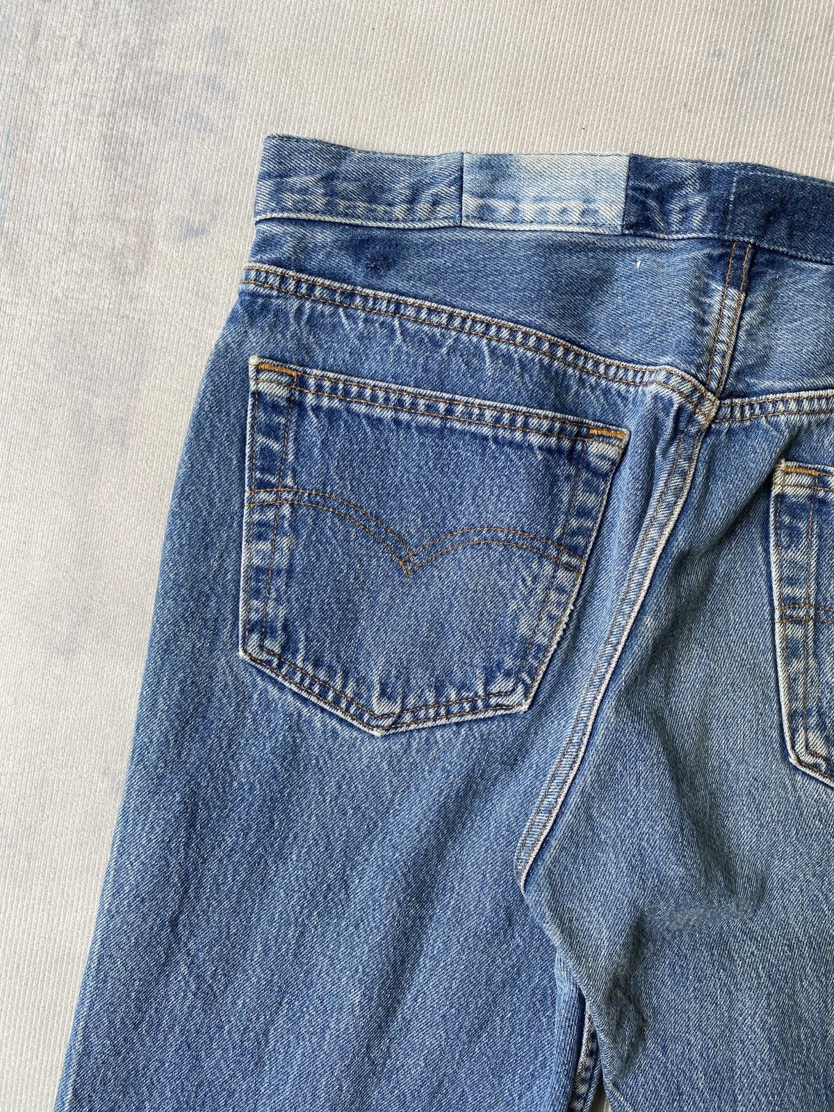 Levi's × Vintage 1990s - Levi’s 501 X The Garment Reconstruct Denim Size US 32 / EU 48 - 13 Thumbnail