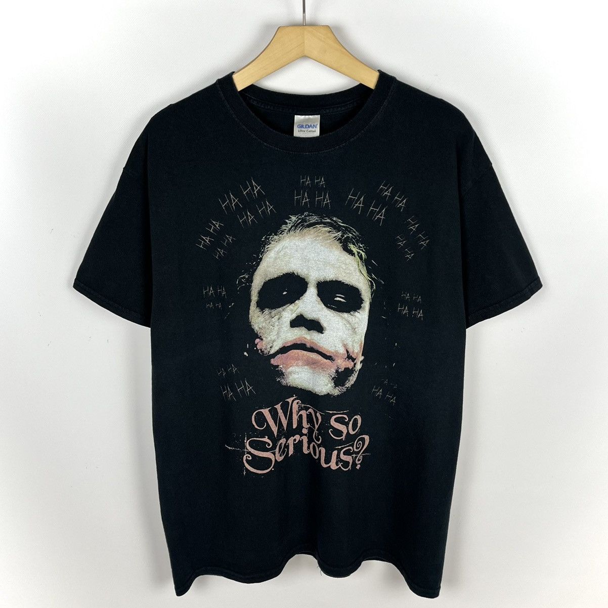 DC Comics × Vintage Vintage Joker “ Why So Serious? ” rare Dc movie tee 00’s Size US L / EU 52-54 / 3 - 1 Thumbnail
