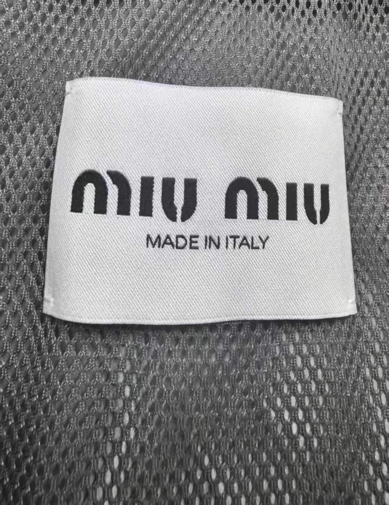 Miu Miu Miu Miu jacket technical silk in blue windbreaker Size US L / EU 52-54 / 3 - 5 Thumbnail