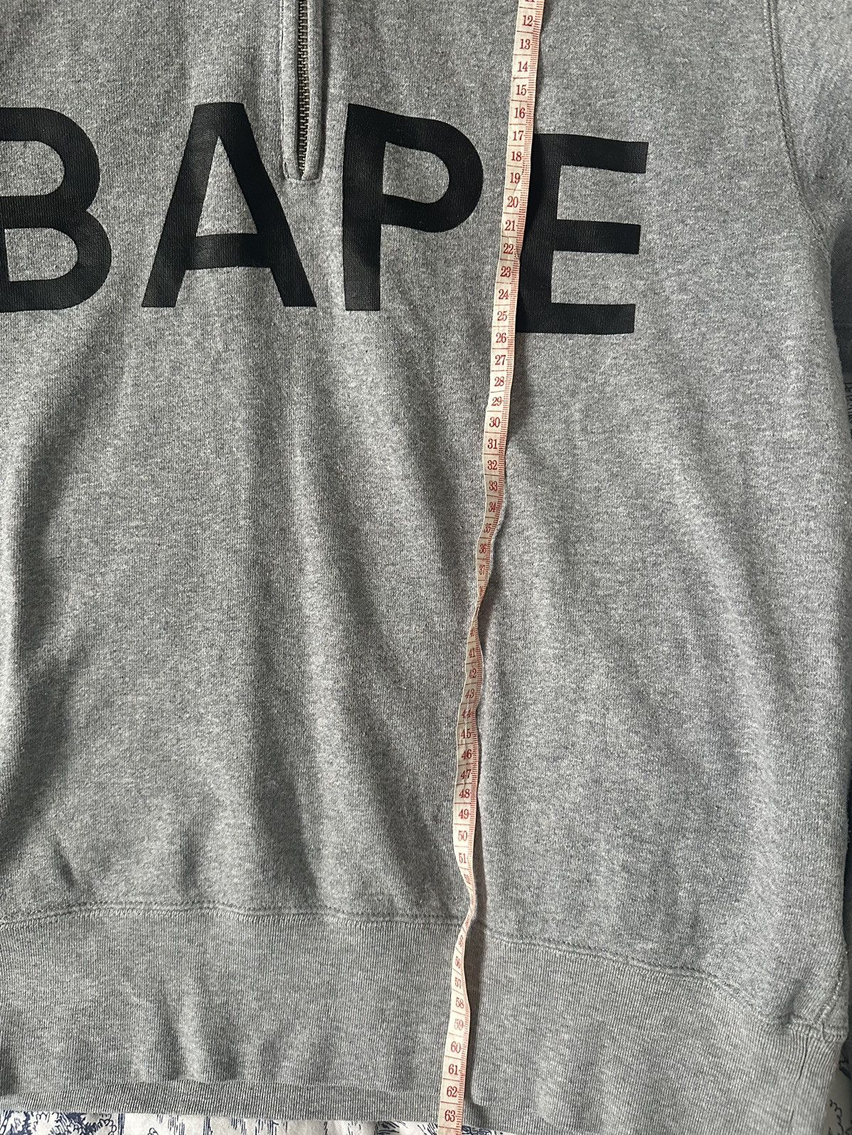 Bape BAPE quarter zip sweatshirt Size US S / EU 44-46 / 1 - 11 Thumbnail