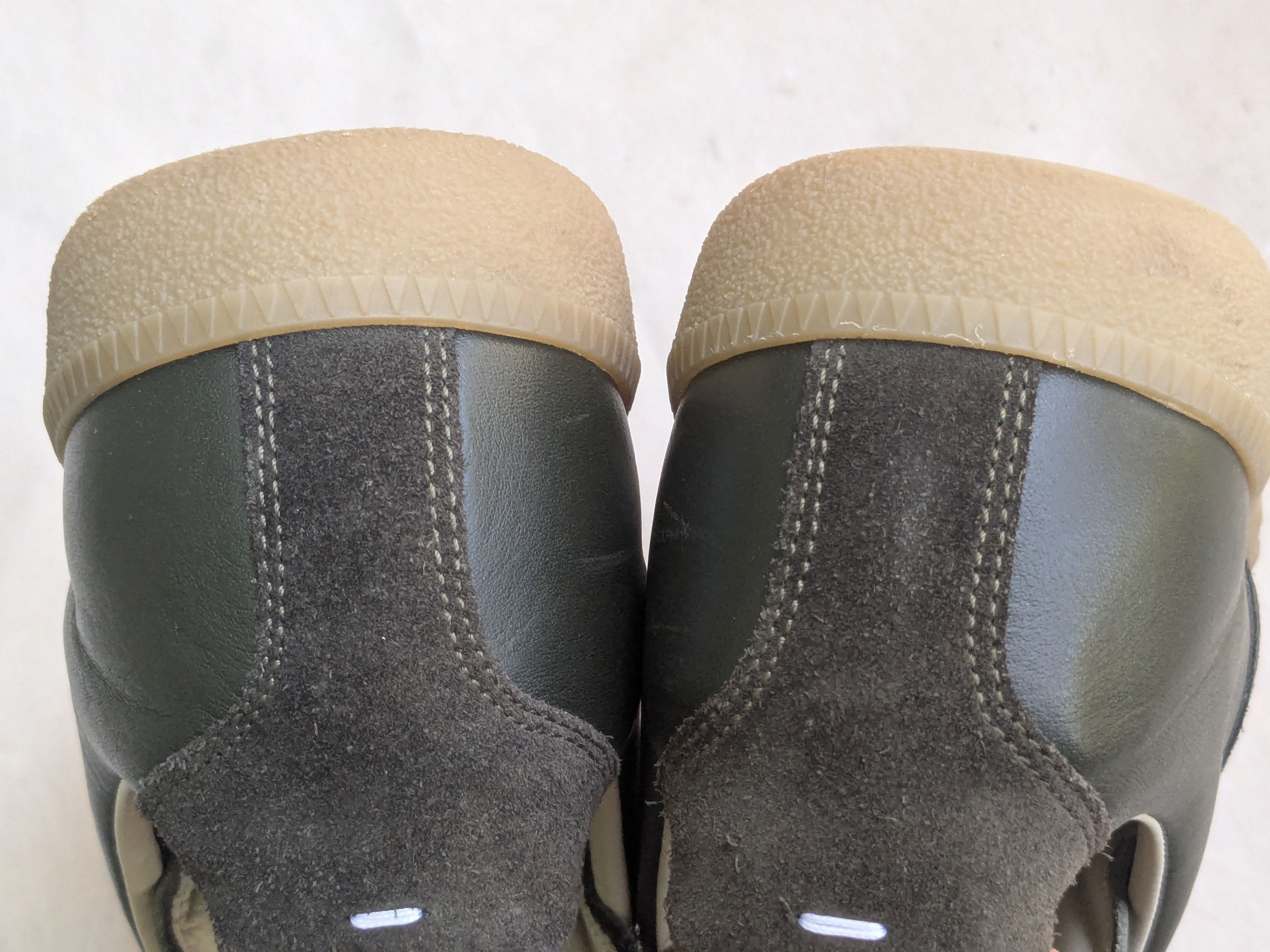 Maison Margiela Maison Margiela GAT Replica Olive Green 10.5 43.5 Gum Size US 10.5 / EU 43-44 - 15 Thumbnail