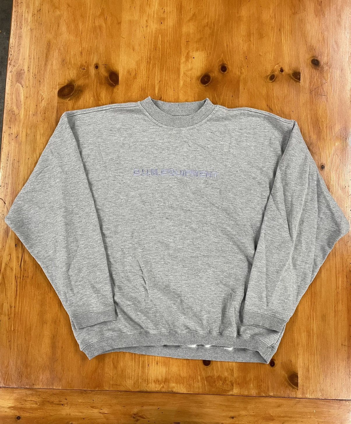 Vintage Vintage Crewneck BUM Equipment Embroidered Vintage Sweatshirt Size US L / EU 52-54 / 3 - 1 Thumbnail