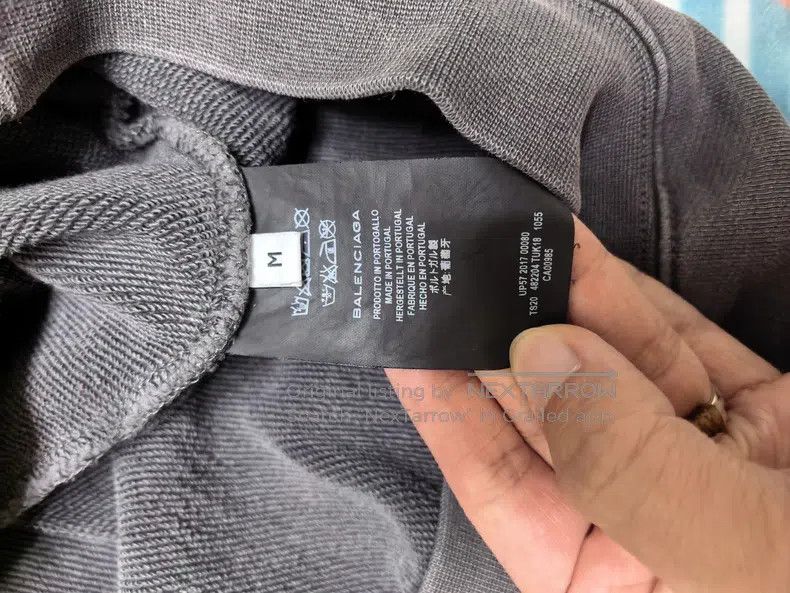 Balenciaga Balenciaga Black Hooded Sweatshirt Size US M / EU 48-50 / 2 - 3 Thumbnail