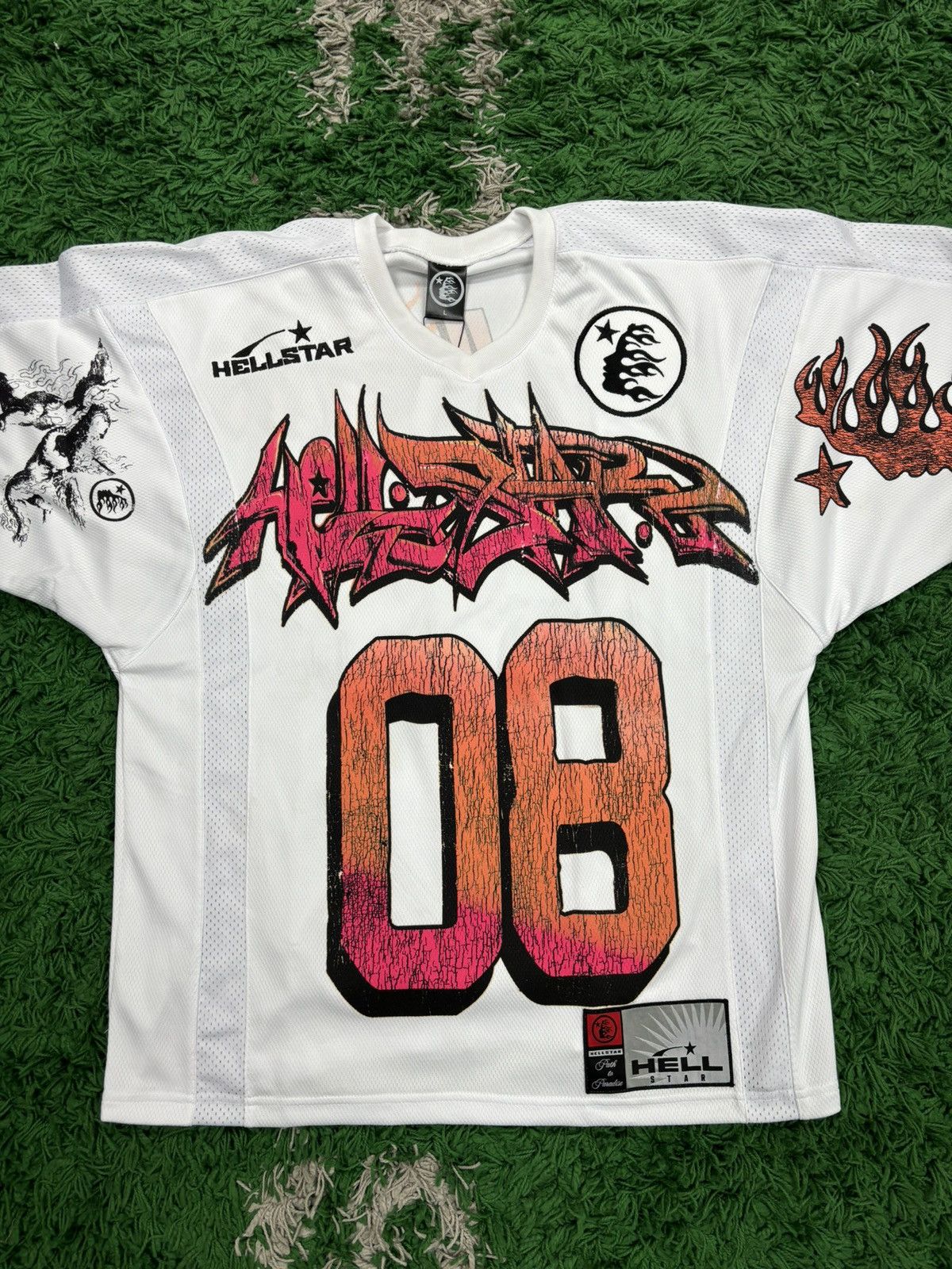 Hellstar Jersey White Large