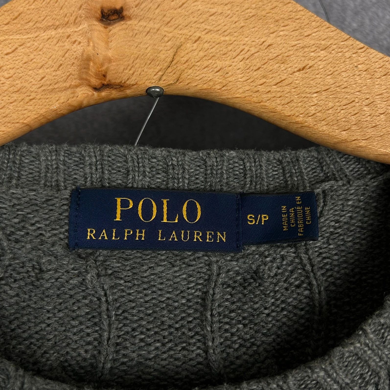 Designer × Polo Ralph Lauren × Ralph Lauren Polo Ralph Lauren knitwear sweater mini logo pony grey Size US S / EU 44-46 / 1 - 5 Thumbnail