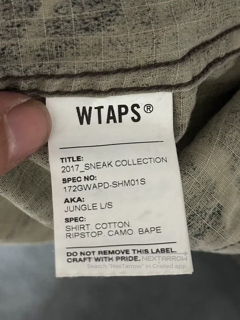 Wtaps Wtaps Collaboration Camouflage Four-Pocket Shirt Size US M / EU 48-50 / 2 - 6 Thumbnail