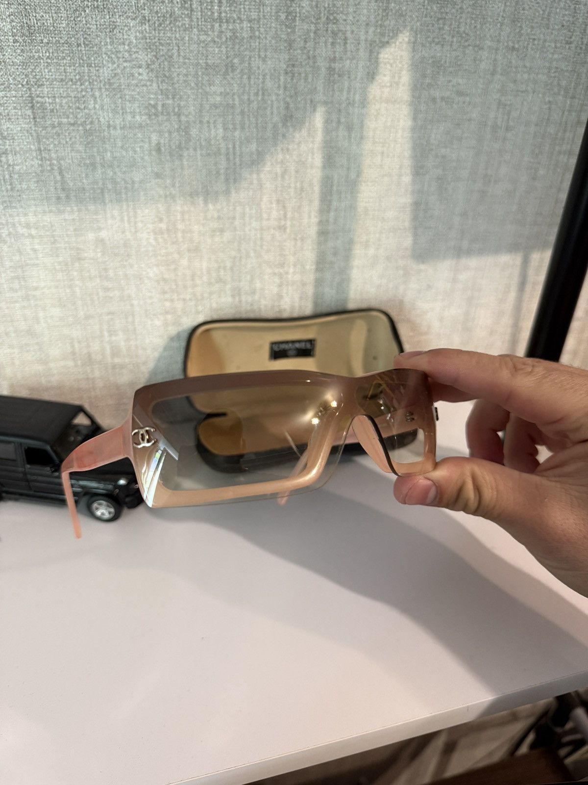 Chanel CHANEL SUNGLASSES 5065 CC Wrap Metal Vintage 4017 Iconic Size ONE SIZE - 5 Thumbnail