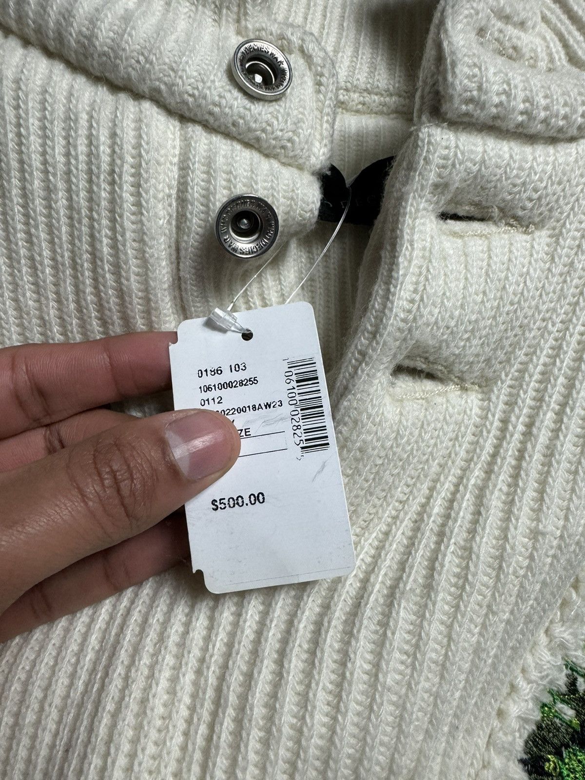 Who Decides War Who Decides War Garden Glass Puffed Wool Rugby Sweater Size US M / EU 48-50 / 2 - 11 Thumbnail