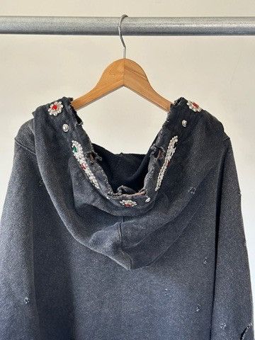 Kapital Fleece Thriller Damaged Devil Hood Blouson (Studs Remake) Size US L / EU 52-54 / 3 - 11 Thumbnail