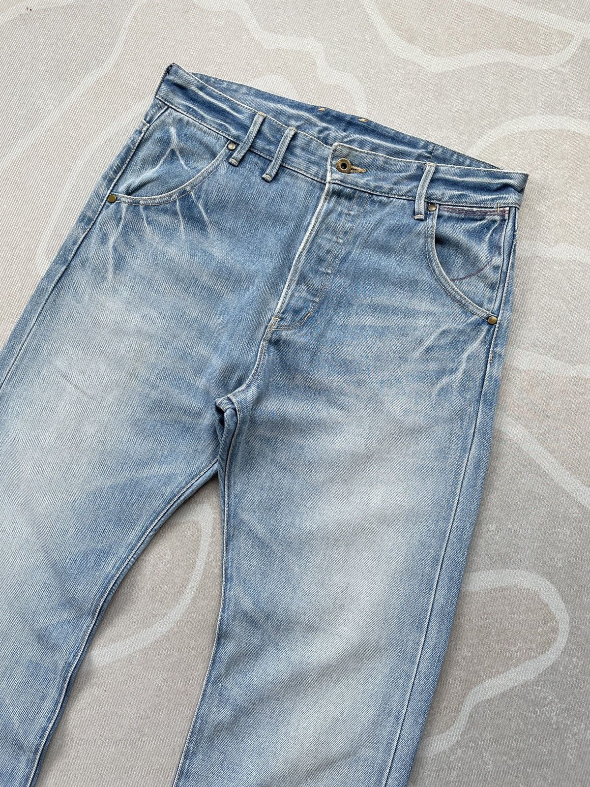 Oi Polloi R.Newbold X Oi Polloi Selvedge Jeans (P55) Size US 32 / EU 48 - 4 Thumbnail