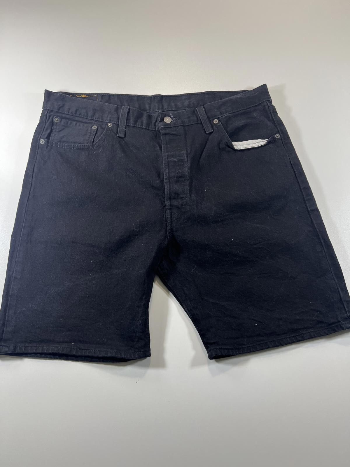Other Vintage Levi’s 501 black Denim Shorts 40 Size US 40 / EU 56 - 1 Thumbnail