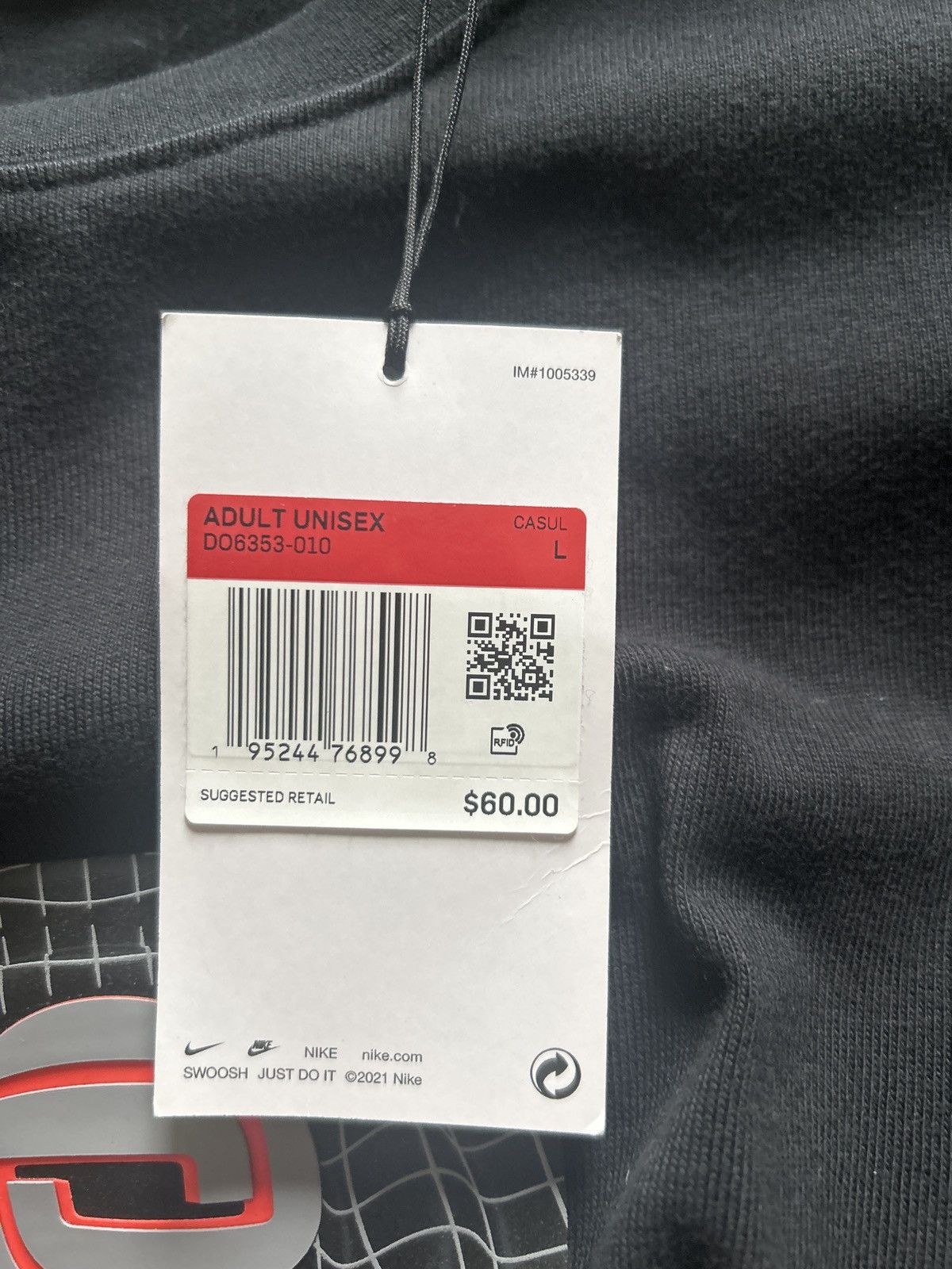 Nike × Travis Scott Travis Scott CACT.US CORP x Nike U NRG BH L/S T-shirt Size US M / EU 48-50 / 2 - 5 Thumbnail