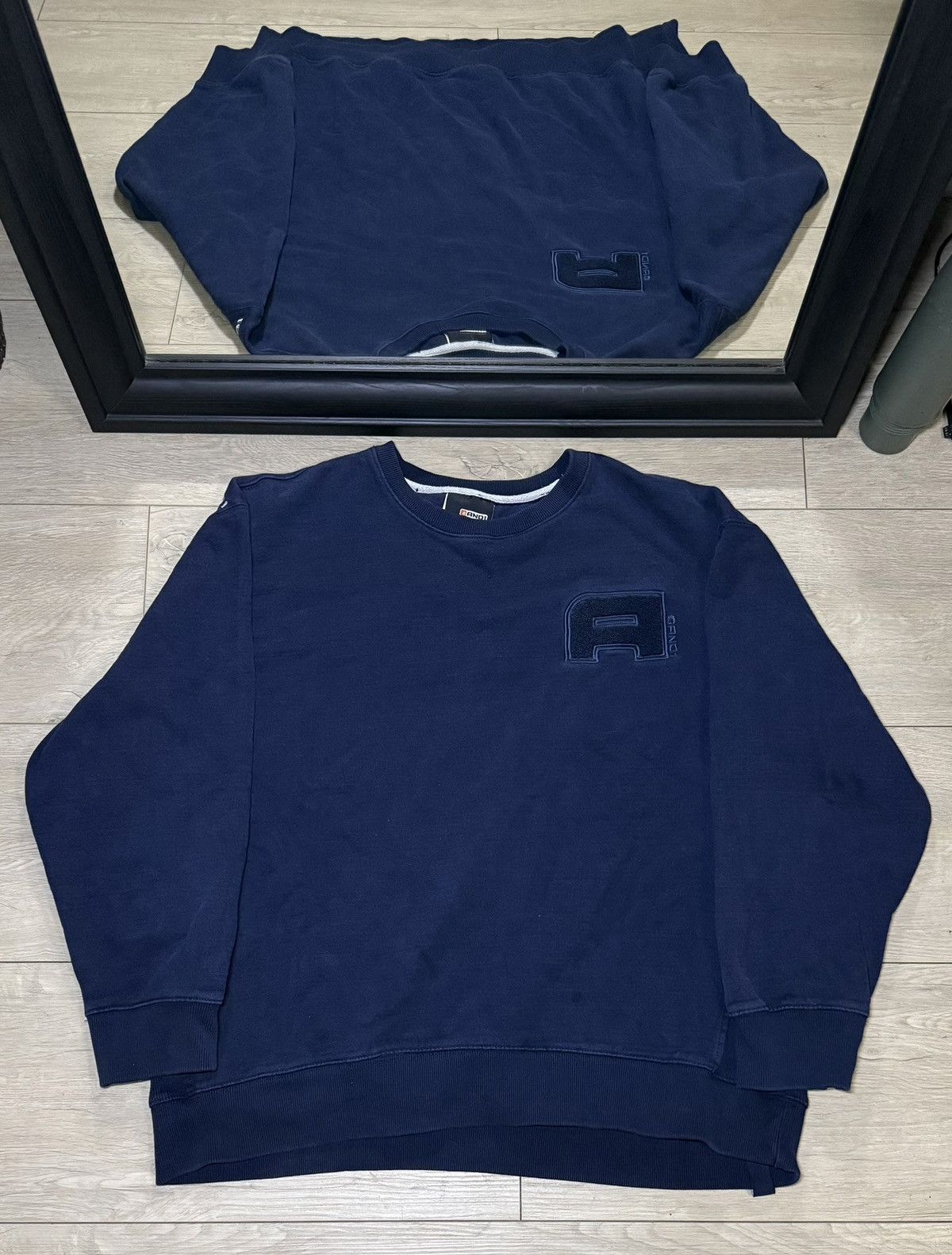 Other Vintage 1990s AND1 Reverse Weave Patched & Embroidered Logo Size US L / EU 52-54 / 3 - 1 Thumbnail