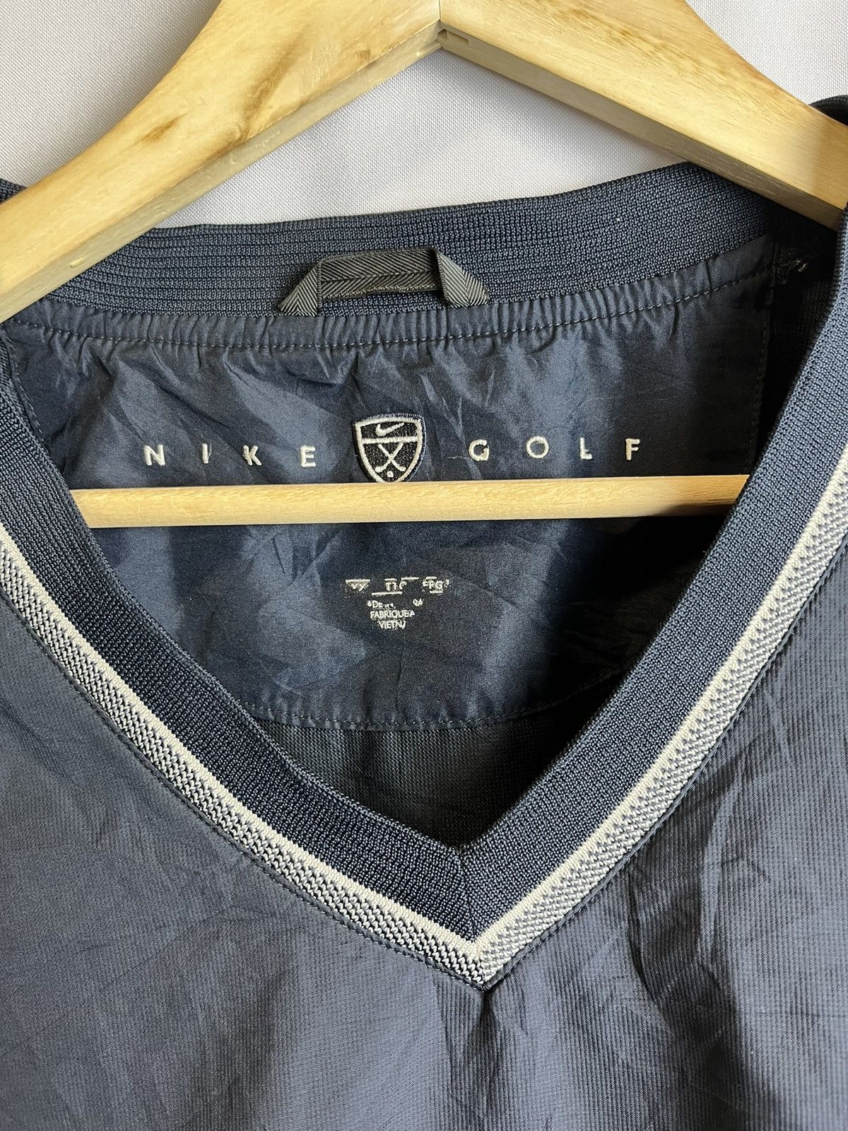 Nike × Vintage Nike Golf Vintage y2k Swoosh Anorak Size US XXL / EU 58 / 5 - 3 Thumbnail
