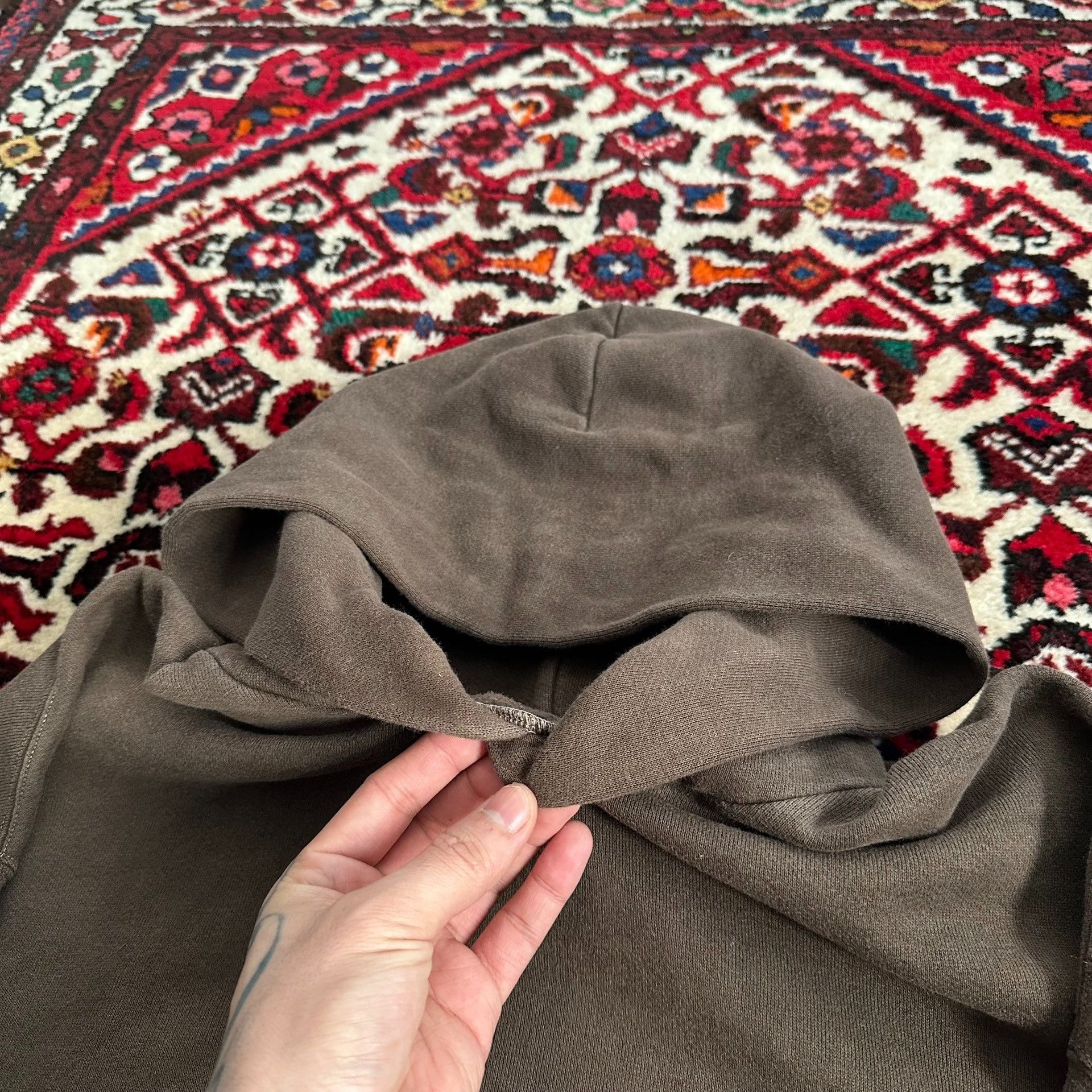 Visvim VISVIM AMPLUS SB Hoodie Mud Size US S / EU 44-46 / 1 - 7 Thumbnail
