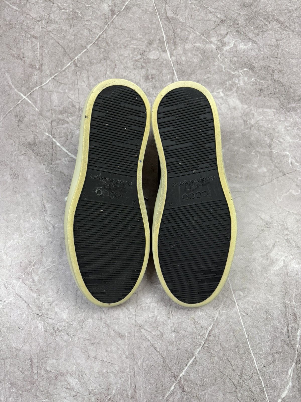 The Last Conspiracy The Last Conspiracy x Ecco Black Leather low-top Sneakers 41 Size US 8 / EU 41 - 5 Thumbnail