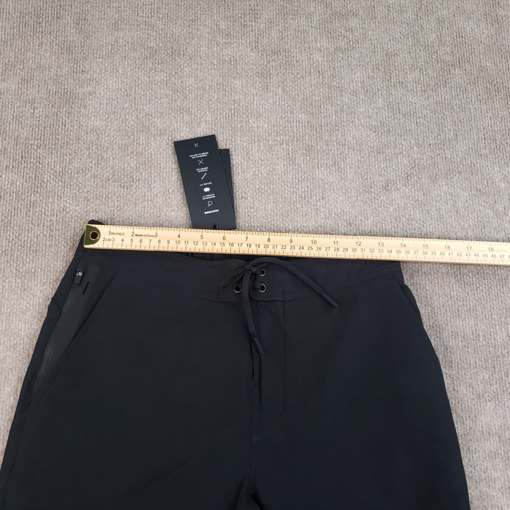 Ten Thousand Ten Thousand Foundation Shorts Mens Small Black 7 in Inseam Lined Zip Pocket P4Q Size US 29 - 2 Thumbnail