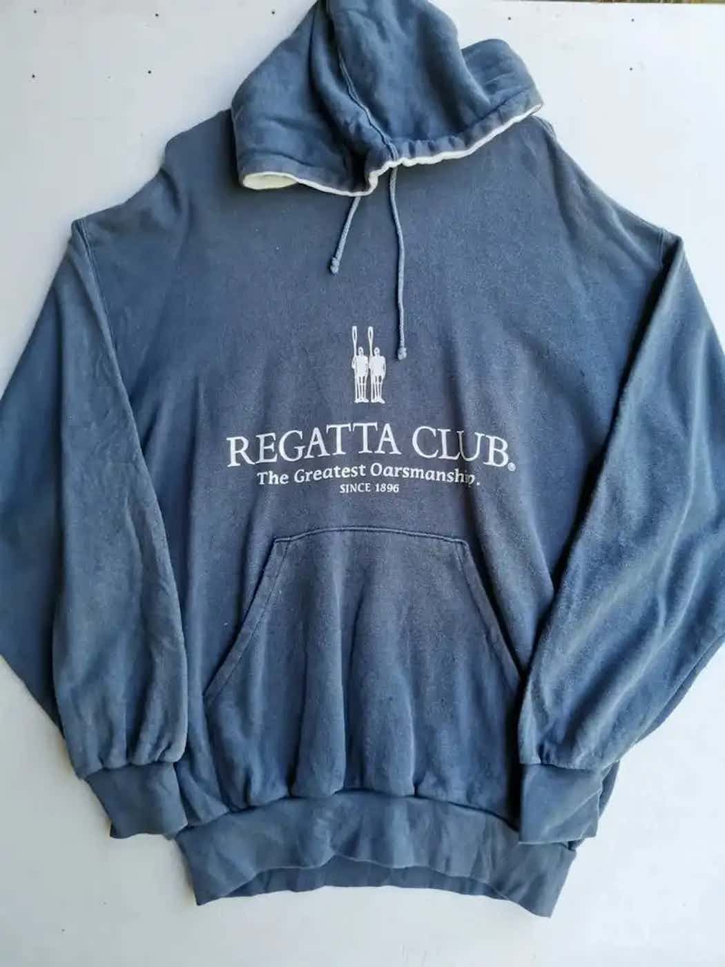 Vintage Vintage Regatta Club Hoodie Size US L / EU 52-54 / 3 - 1 Thumbnail