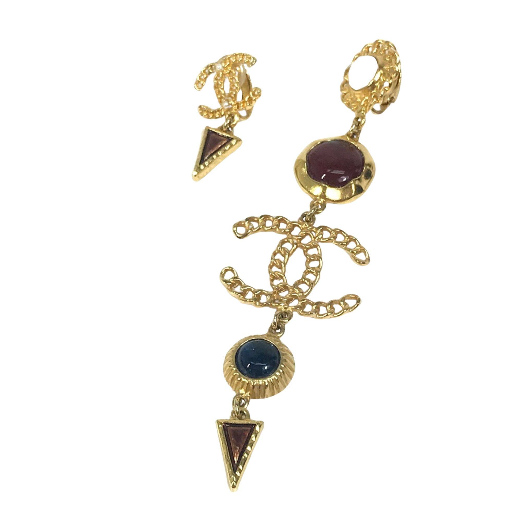 Chanel Chanel Coco Mark earring Size ONE SIZE - 1 Thumbnail