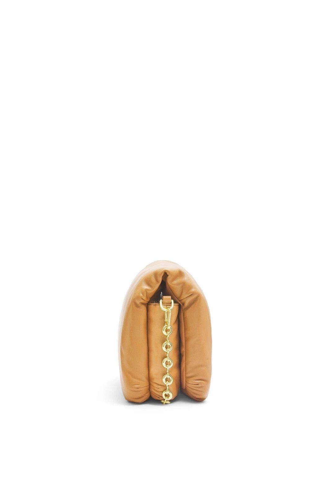 Loewe LOEWE Goya Medium Puffer Camel Shiny Nappa $4150 Size ONE SIZE - 3 Thumbnail