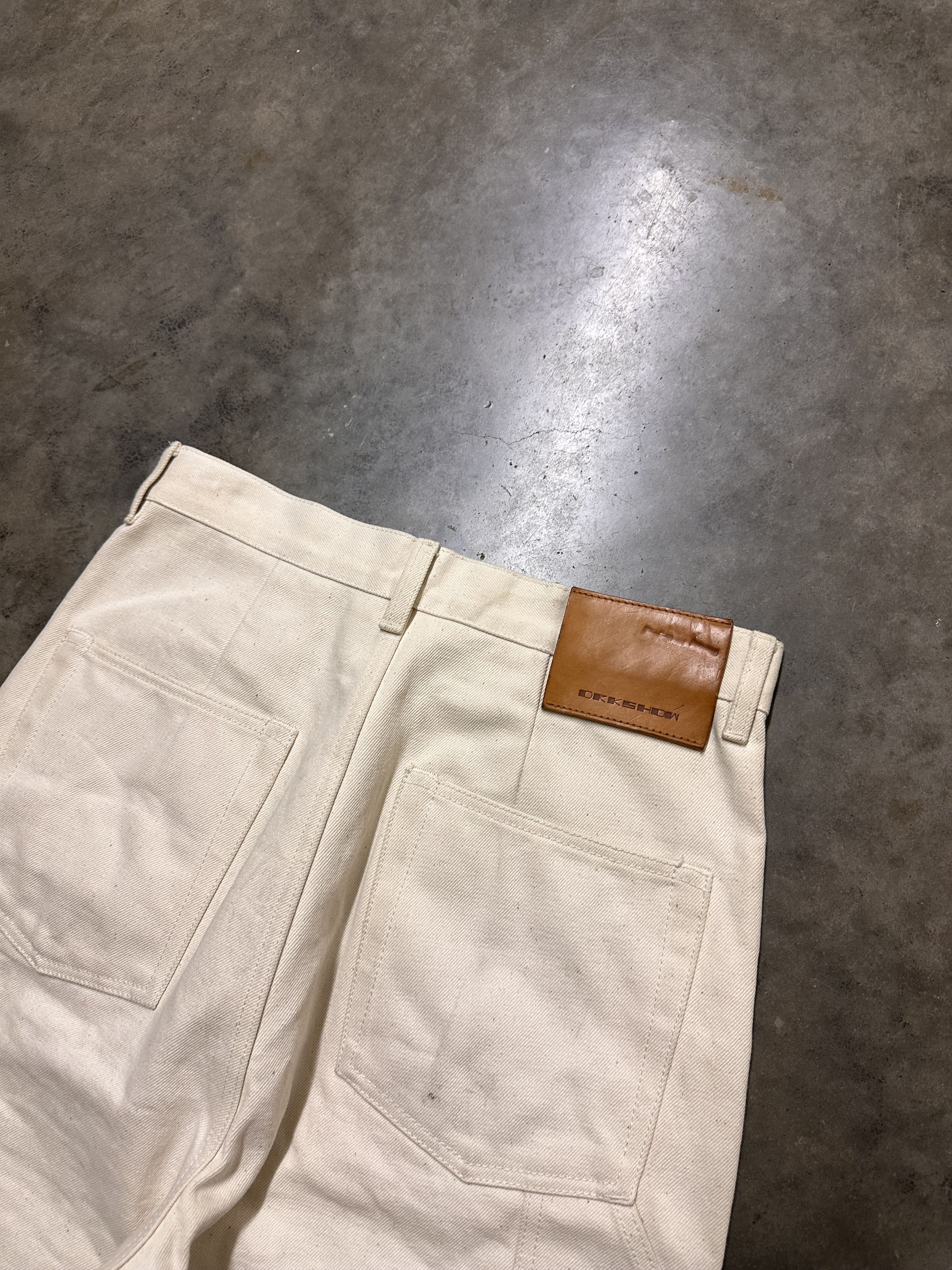Rick Owens Rick Owens 16oz MIJ Geth Double Knee Baggy Jeans Size US 30 / EU 46 - 6 Thumbnail
