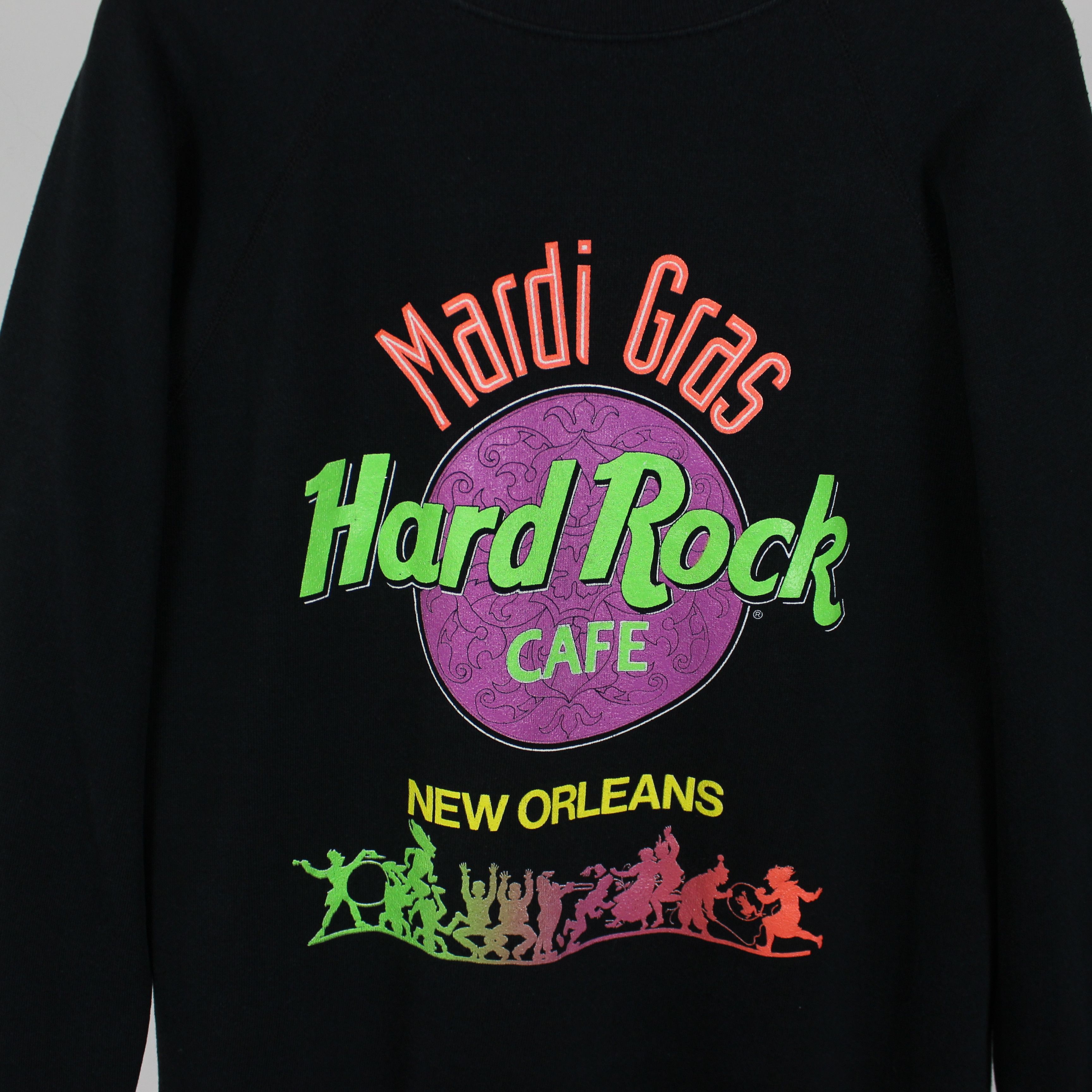 Hard Rock Cafe Vintage 1992 HARD ROCK CAFE New Orleans Sweatshirt Adult L Size US L / EU 52-54 / 3 - 9 Thumbnail