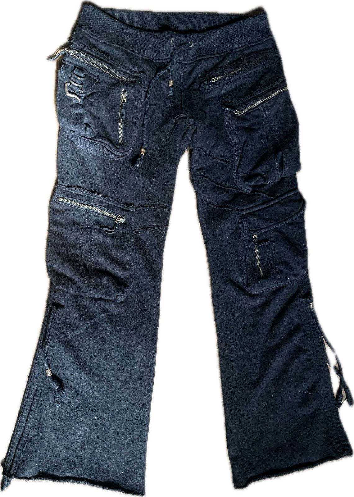 14th Addiction RARE! 14th Addiction 3d Pocket Cargo Sweatpants Size 30" / US 8 / IT 44 - 2 Thumbnail