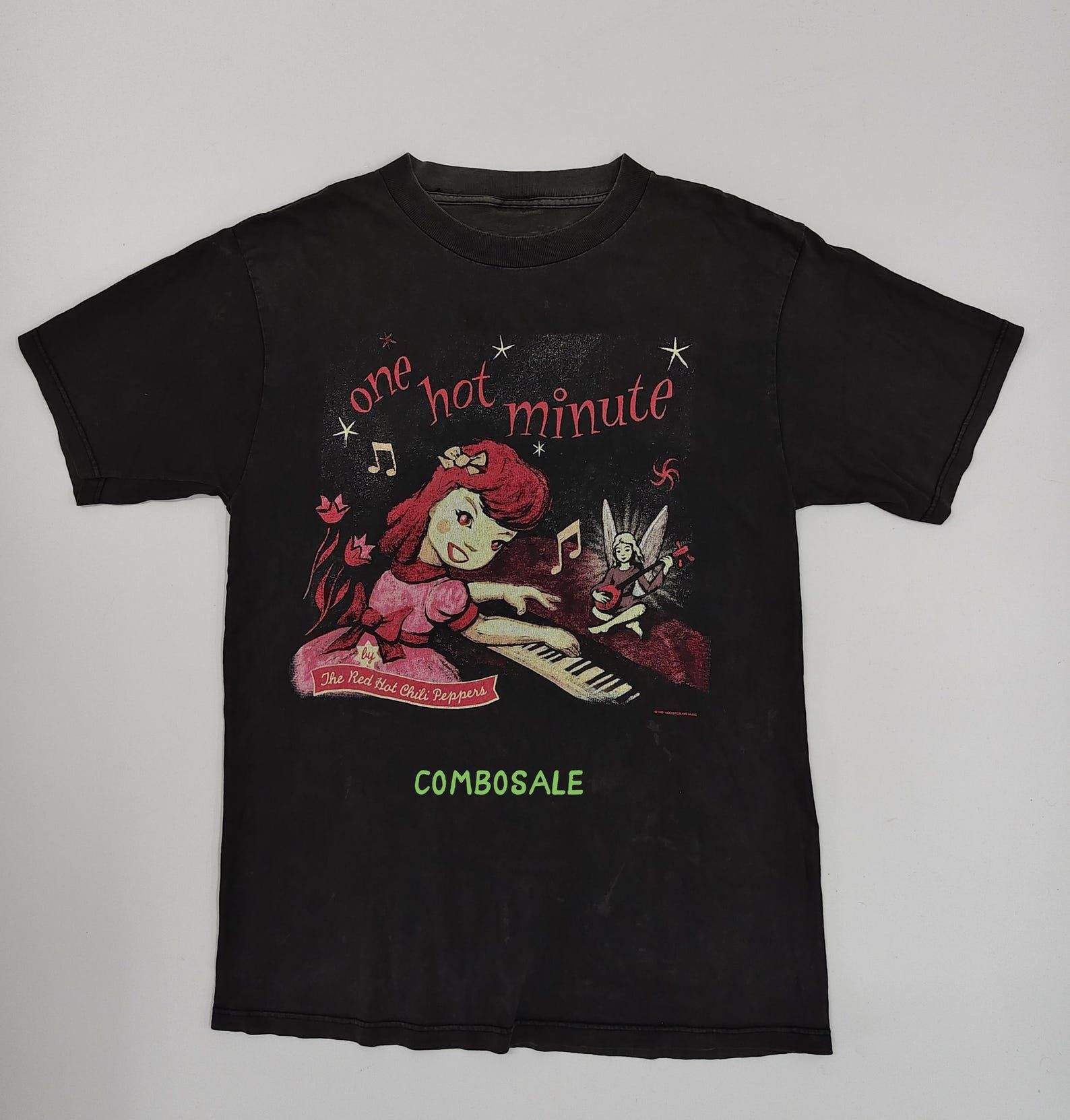 Band Tees LASTDROP 1995 The Red Hot Chili Peppers One Hot Minute Size US M / EU 48-50 / 2 - 1 Thumbnail