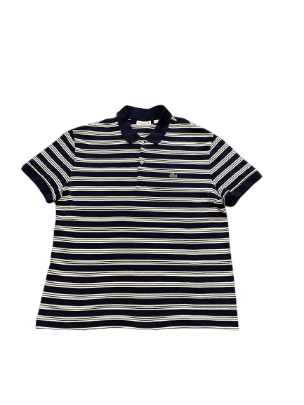 Lacoste Vintage Lacoste Regular Fit Striped Polo Size L Size US L / EU 52-54 / 3 - 1 Thumbnail