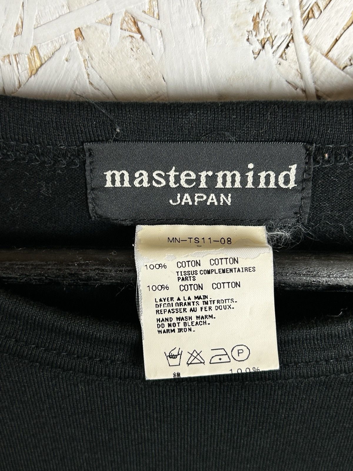 Mastermind Japan Vintage Mastermind Japan Love Knot Veour Logo Long Sleeve S Size US S / EU 44-46 / 1 - 9 Thumbnail