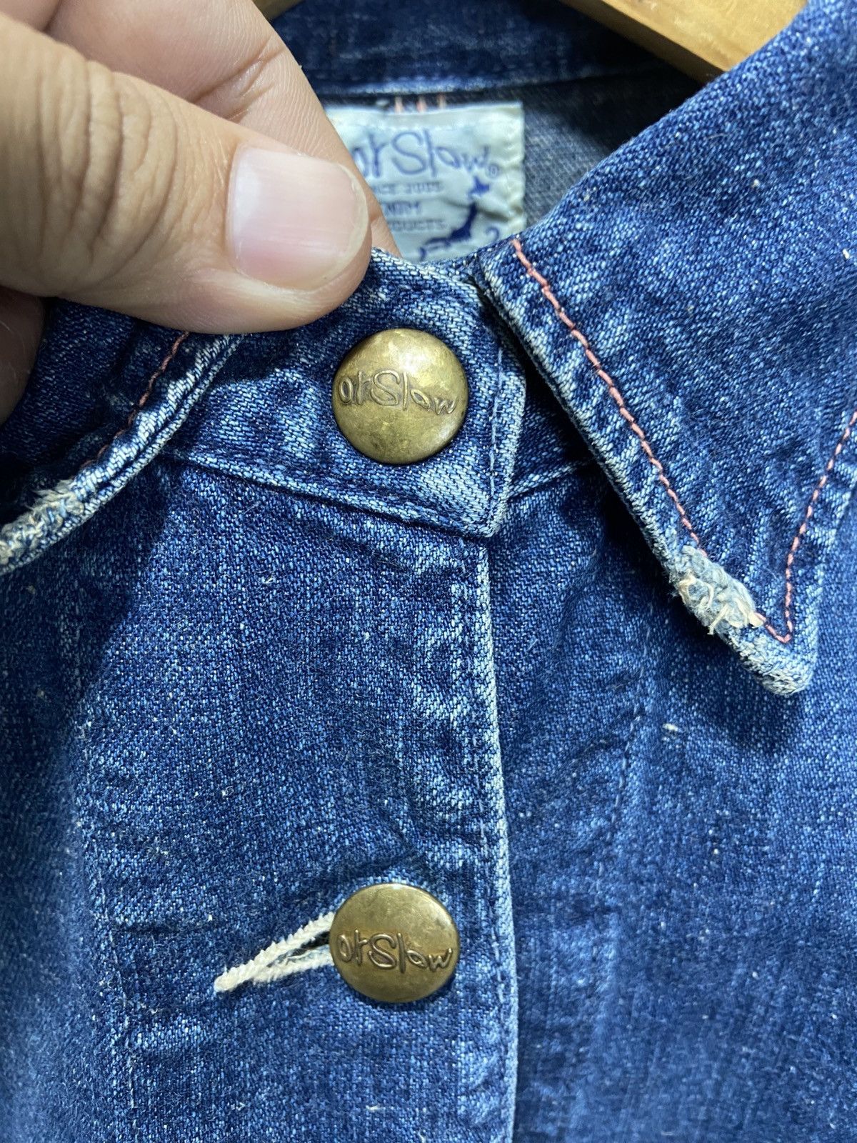 Orslow Vintage OrSlow denim jacket Size US XS / EU 42 / 0 - 6 Thumbnail