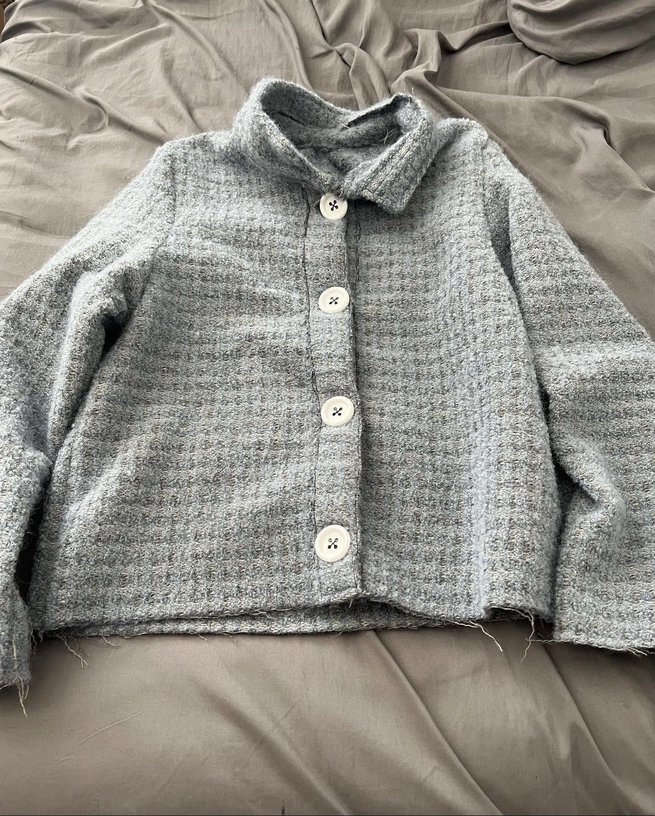image of Doppa Hand-Made Knit Flannel in Blue, Men's (Size Medium)