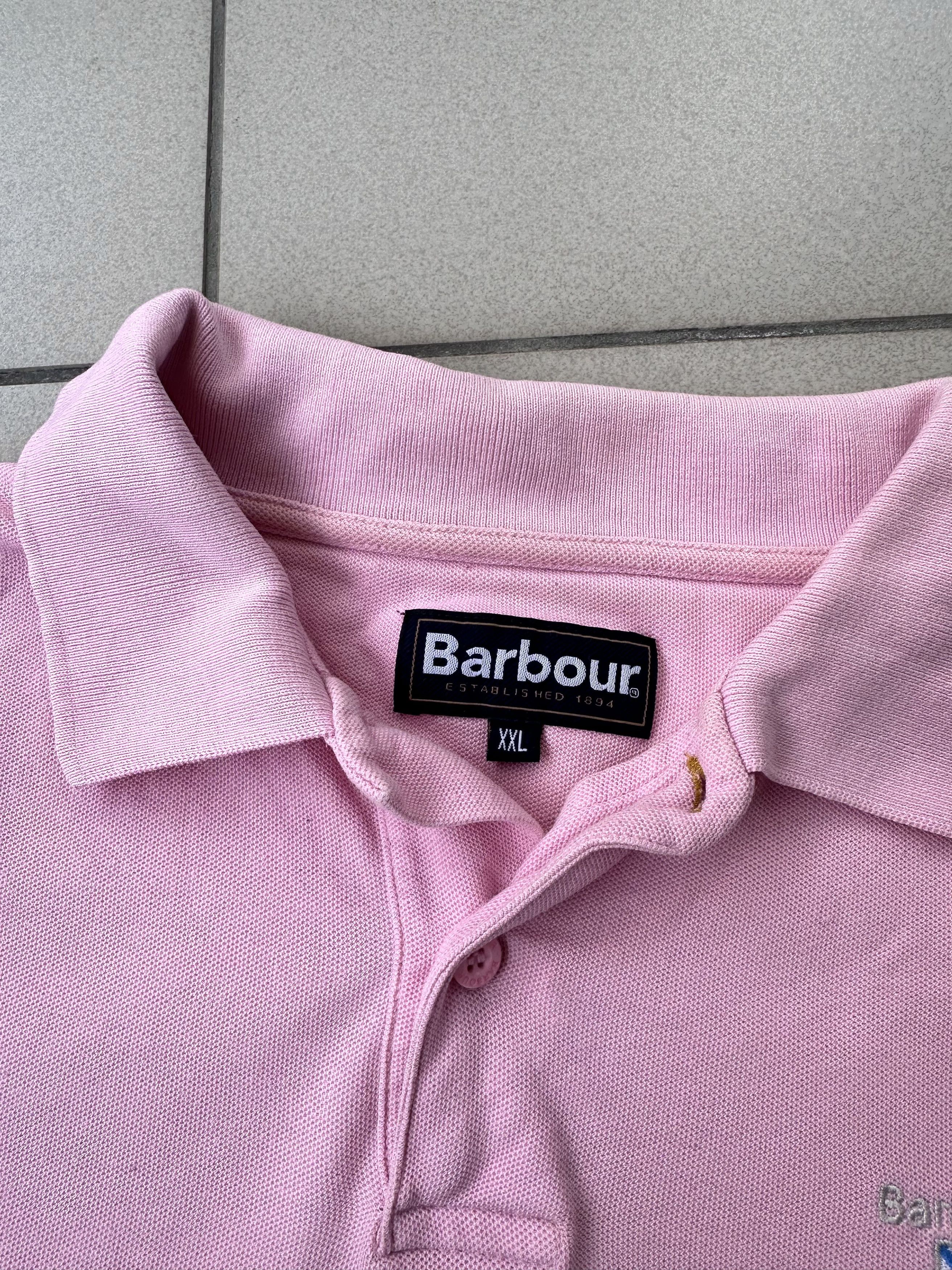 Barbour Barbour dusty pink polo casual tee Size US XL / EU 56 / 4 - 5 Thumbnail