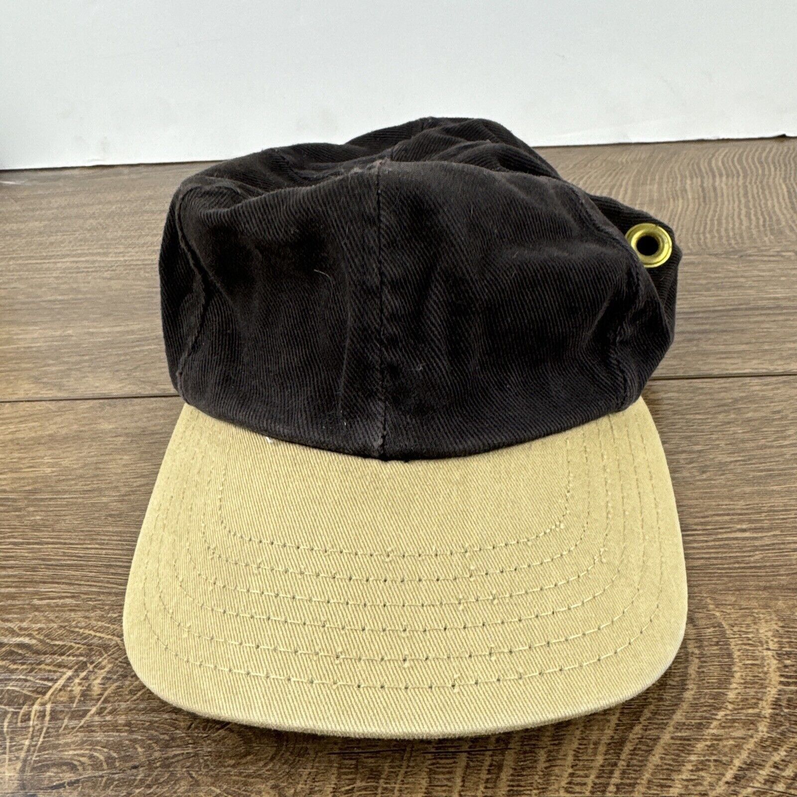 Other Brown Baseball Hat Tan Brown Hat Adjustable Adult Size Hat C Size ONE SIZE - 5 Thumbnail