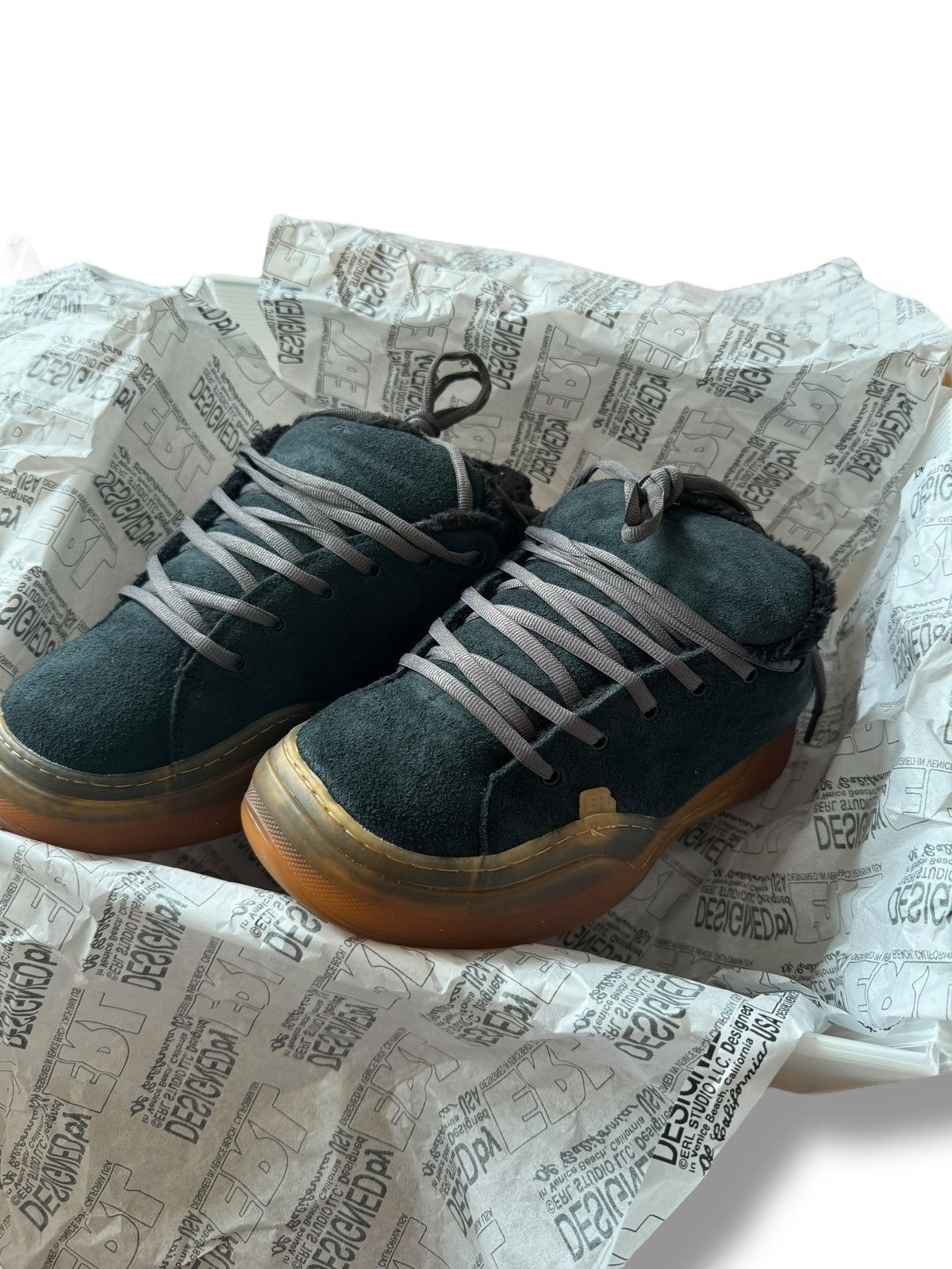 ERL VAMP SKATE SNEAKERS SIZE 10 US NEW