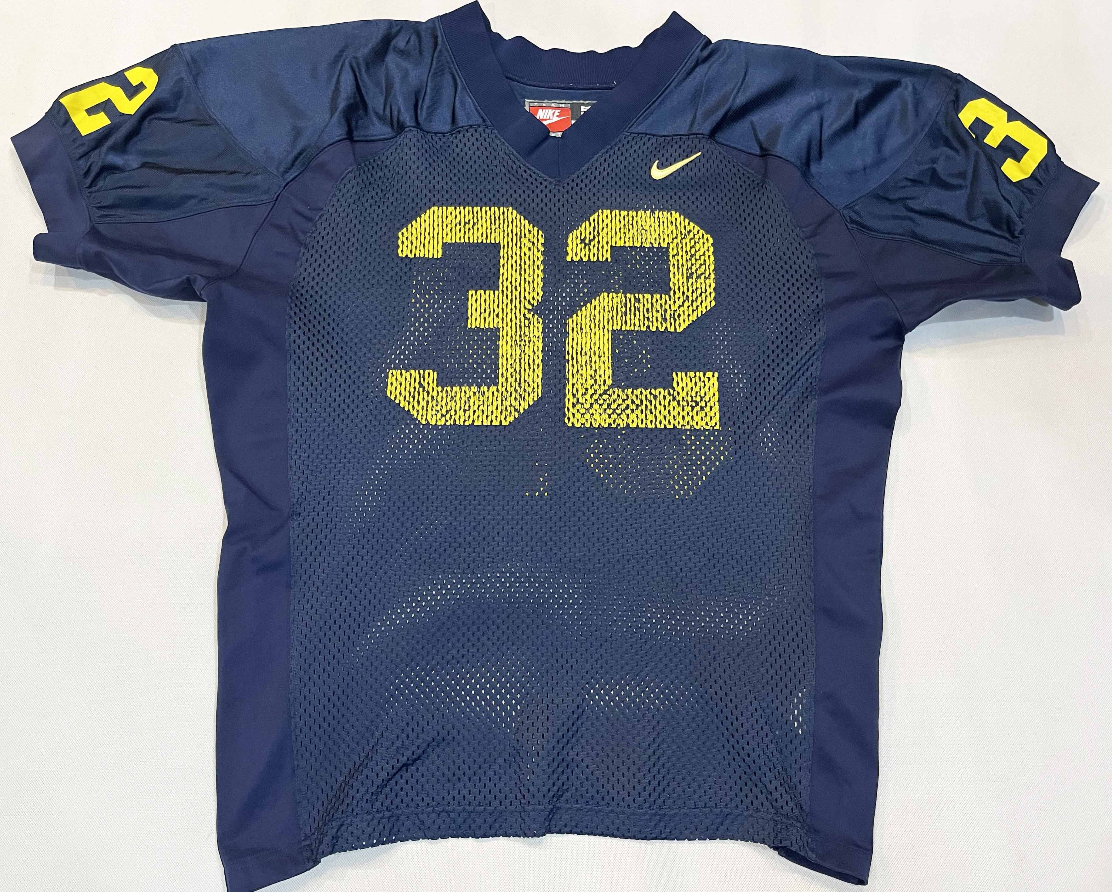 Nike × Vintage Nike Authentic Michigan Wolverines #32 NCAA Football Jersey Size US XL / EU 56 / 4 - 1 Thumbnail
