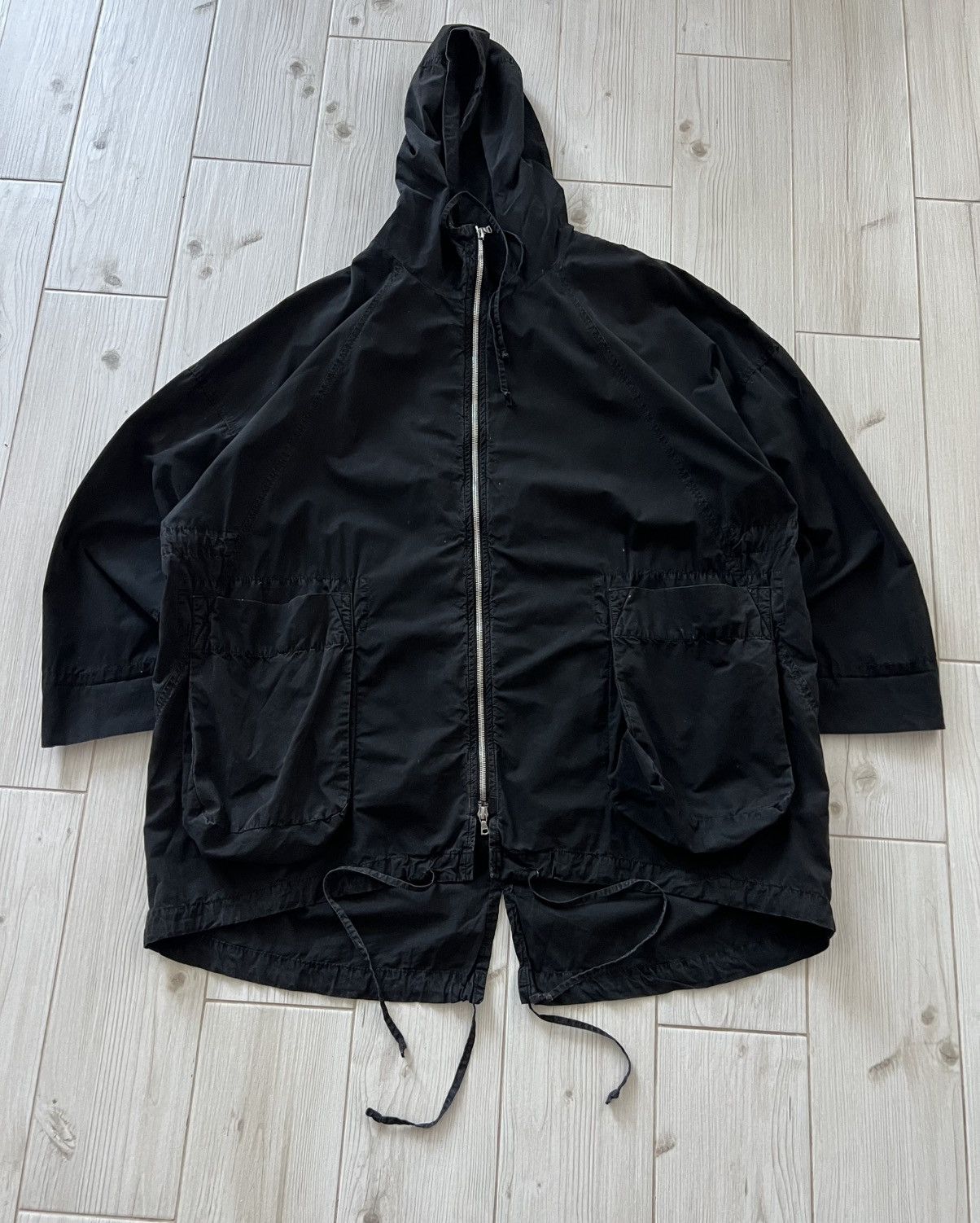 OSKA OSKA Lightweight Hooded Jacket Style Rick Oversized Coat Size M / US 6-8 / IT 42-44 - 3 Thumbnail