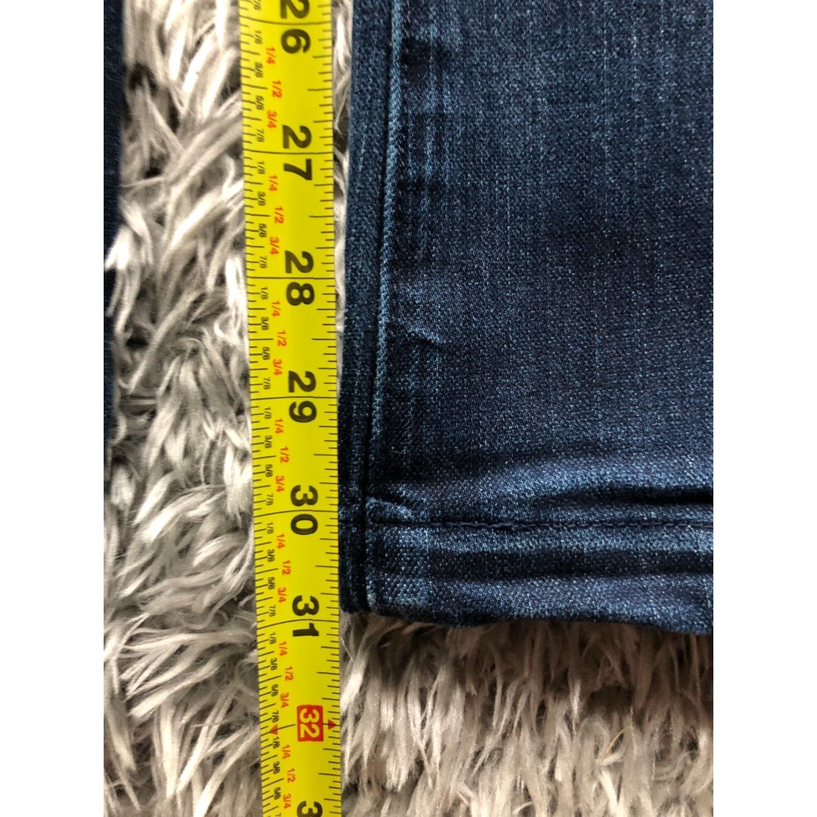 Denime Serfontaine Jeans Bootcut Size 25 Medium Wash Blue Denim Womens Size 42" / US 20 - 3 Thumbnail