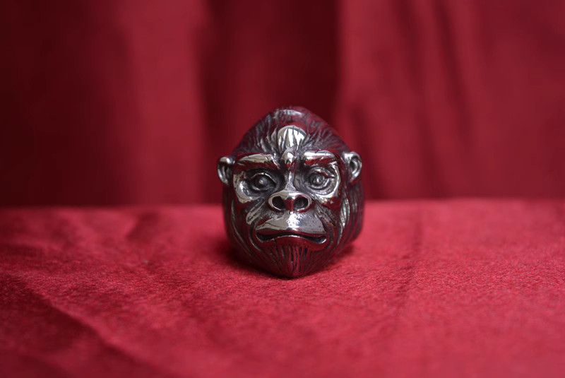 Jewelry Vintage Jewelry Rings Open Size Chrome Ring (Size 7-13) Size ONE SIZE - 6 Thumbnail
