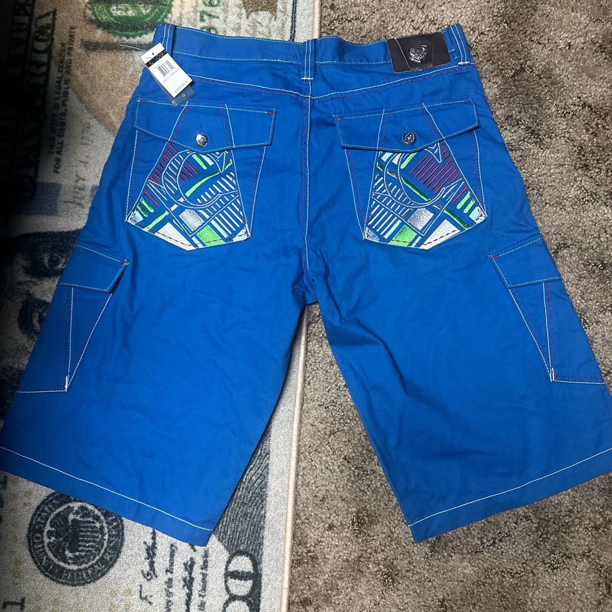 Coogi NWT Coogi cargo shorts “strong blue” Size US 38 / EU 54 - 1 Thumbnail