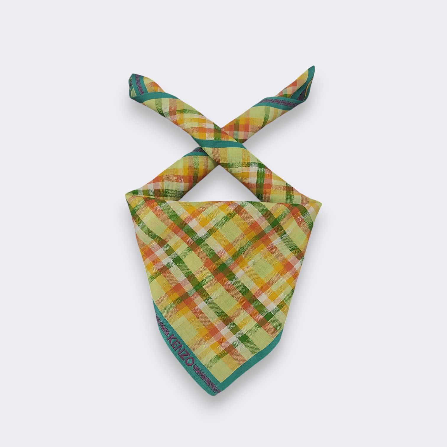 Kenzo Vintage Kenzo Handkerchief Neckerchief Bandana H350M Size ONE SIZE - 1 Thumbnail