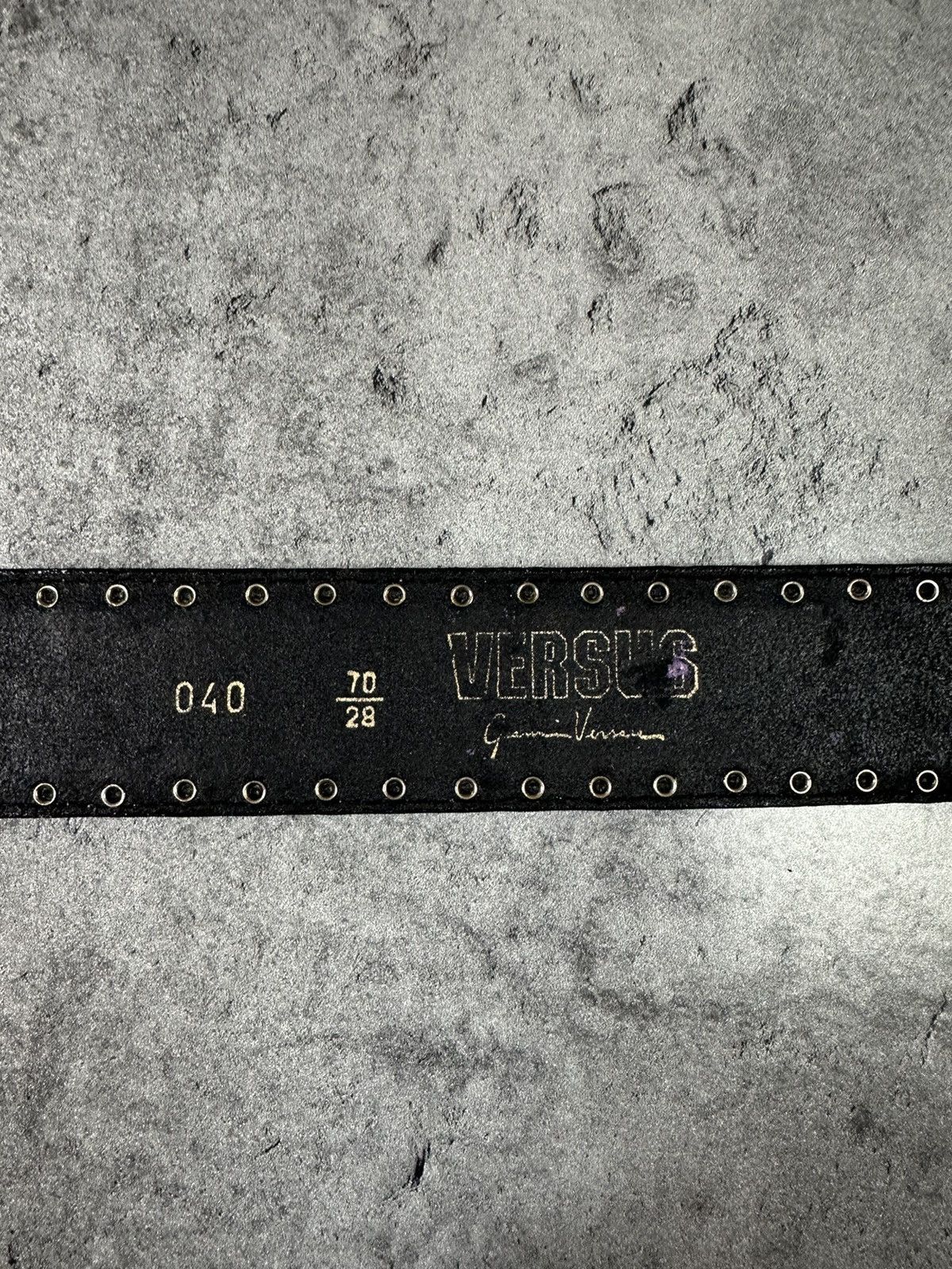 Versace Waist Belt Vintage Luxury Elegance Lion Medusa Italy