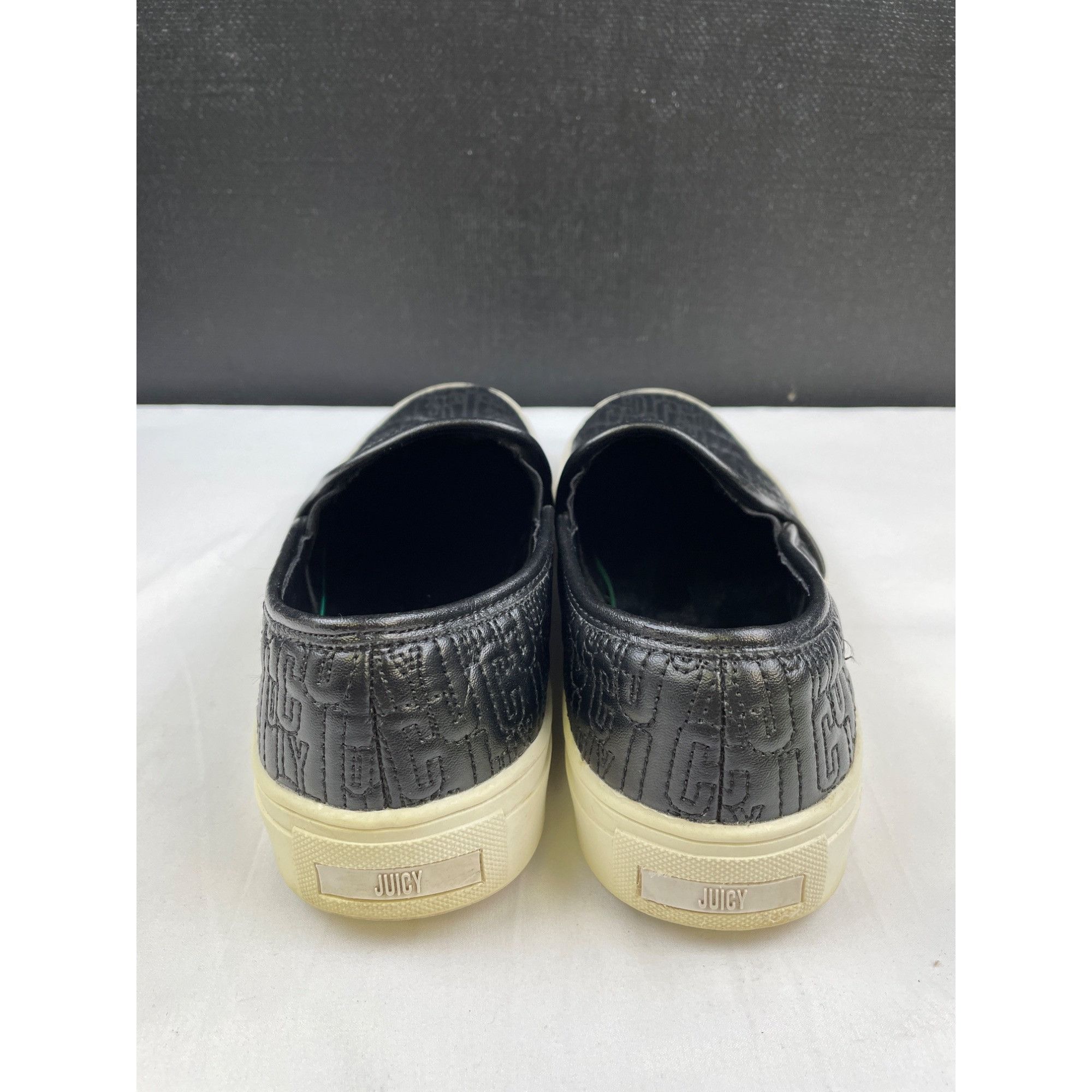 Juicy Couture Juicy Couture Women's Black Slip on Sneakers/Shoes Size 8.5 Size US 8.5 / IT 38.5 - 6 Thumbnail