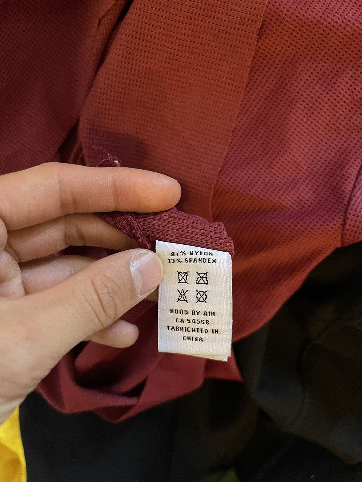 Hood By Air Hood by air SS17 airness burgundy shirt Size US S / EU 44-46 / 1 - 6 Thumbnail