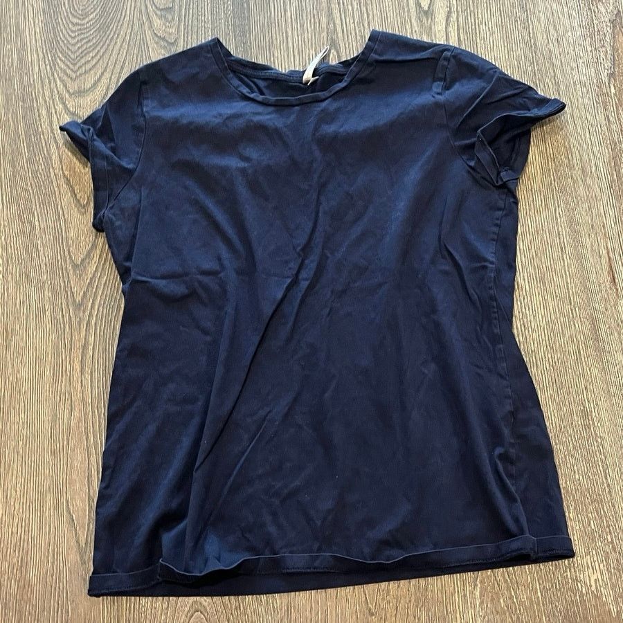 Banana Republic Banana Republic Blouse Short Sleeve Supima Cotton Blue Small Size S / US 4 / IT 40 - 1 Thumbnail