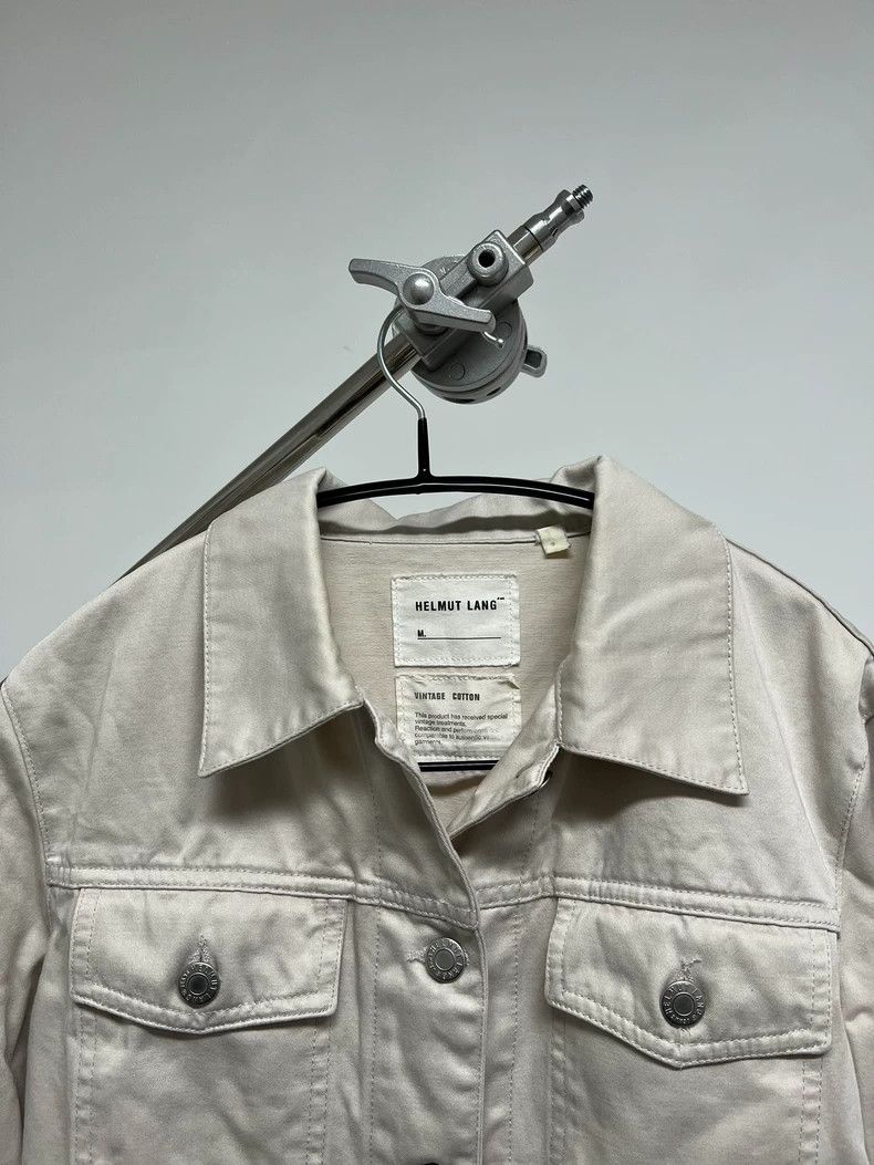 Helmut Lang Helmut lang white denim jacket Size US XS / EU 42 / 0 - 3 Thumbnail